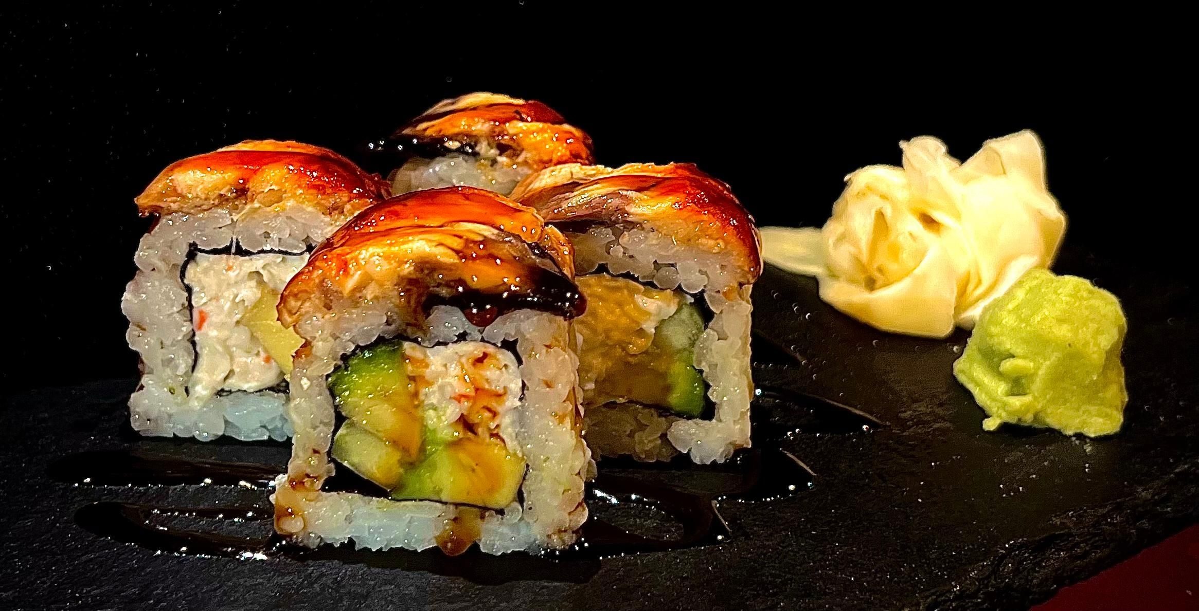 California with Fresh Water Eel.