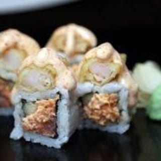 Spicy Tuna with Shrimp Tempura