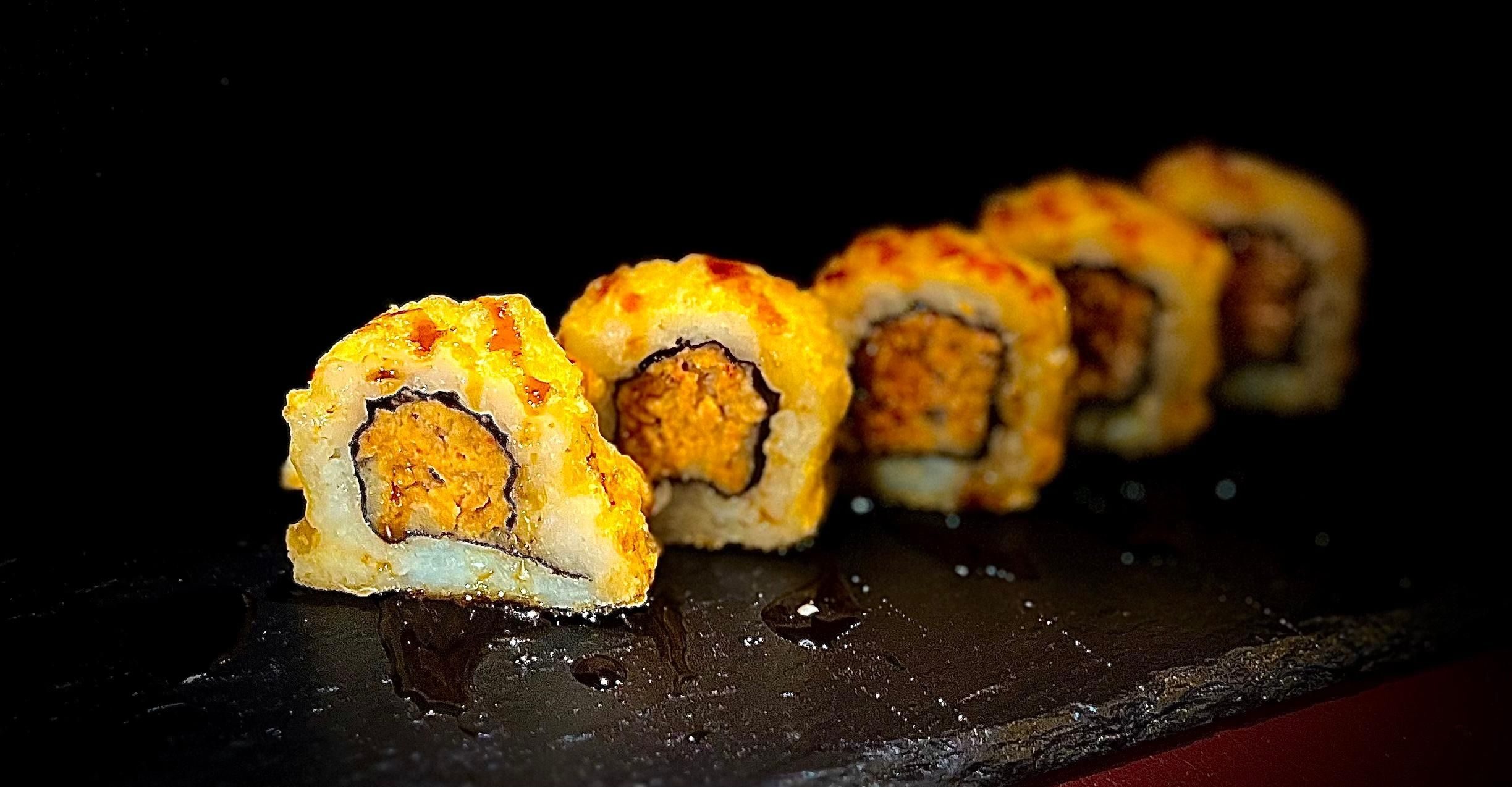 Deep Fried Spicy Tuna.