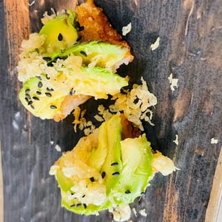 Crispy Rice W/ Avocado 2 Pcs