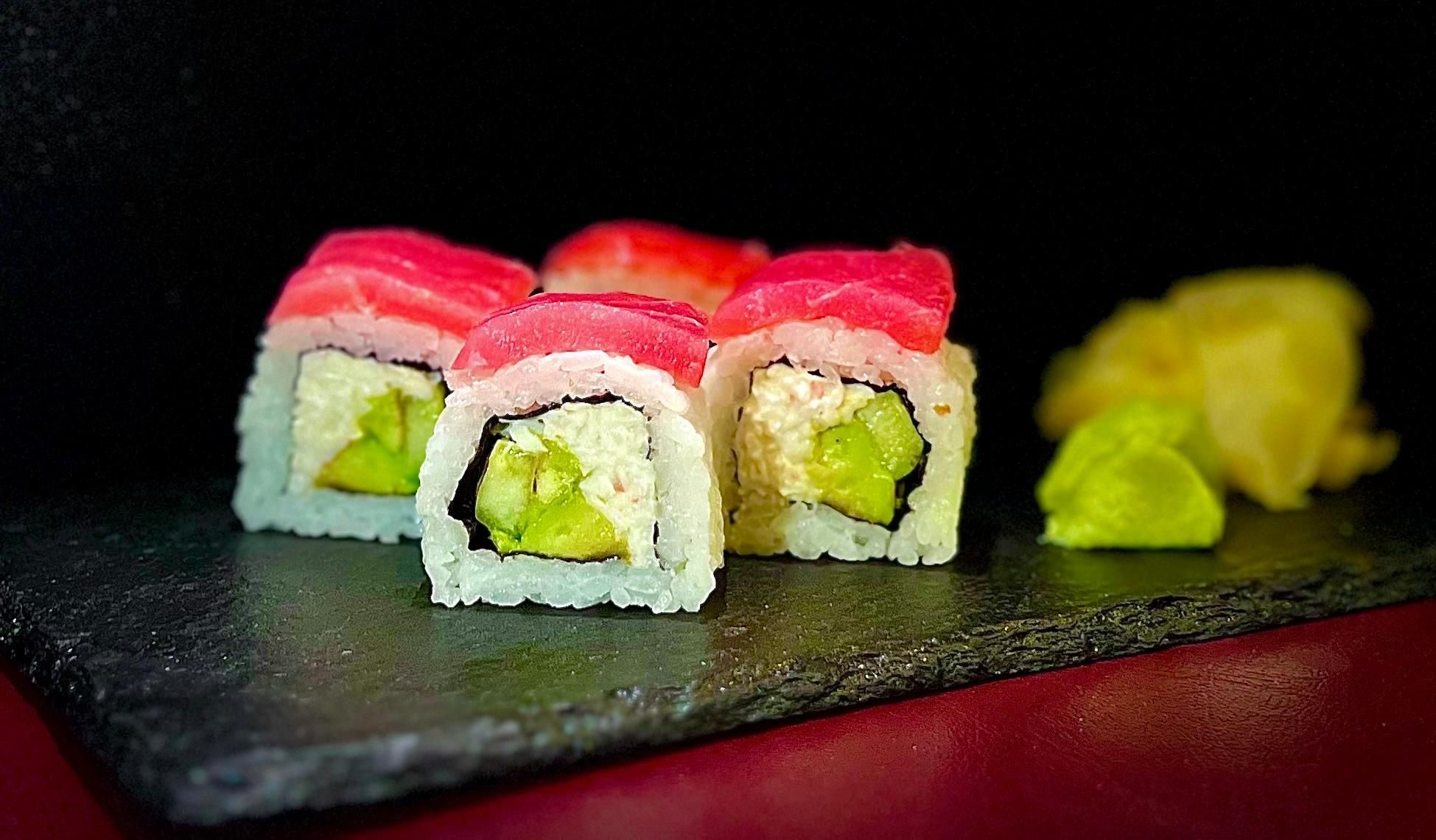 California Roll with Tuna.