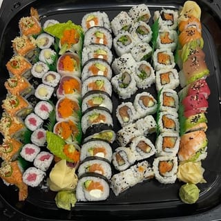 Assorted 70 Piece Specialty Sushi Tray